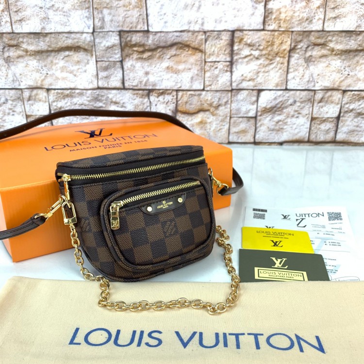 LOUİS VUİTTON MİNİ BUMBAG KAHVE DAMALİ